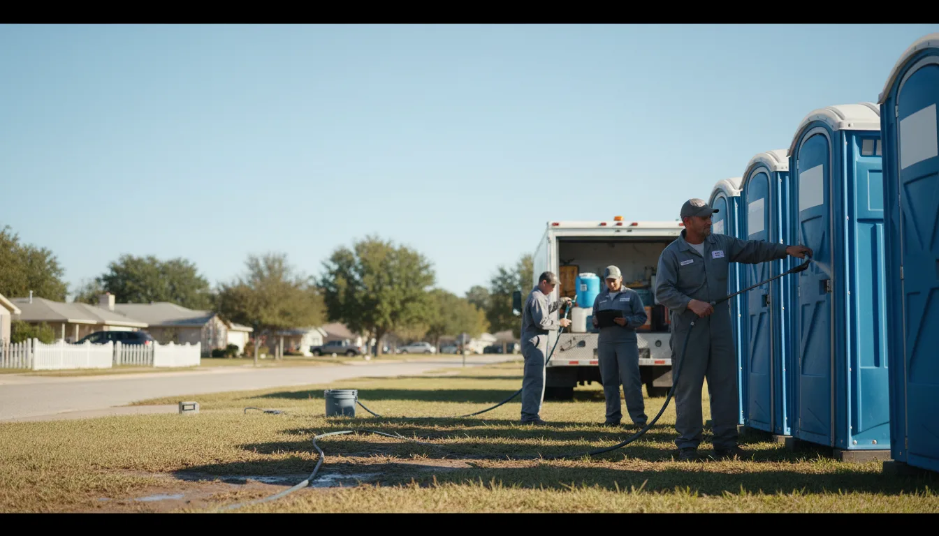 Long-Term Portable Toilet Rental in Earlham, IA near me